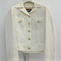 2001 DOLCE & GABBANA IVORY MATCHING SET