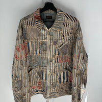 KAPITAL KOUNTRY LIBERTY STRIPE BORO ZIP-UP JACKET