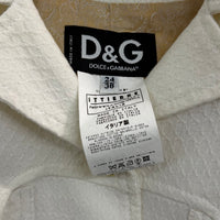 2001 DOLCE & GABBANA IVORY MATCHING SET