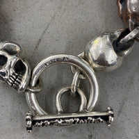 A&G ROCK VINTAGE 90S SKULL BRACELET