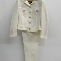 2001 DOLCE & GABBANA IVORY MATCHING SET