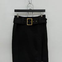 FW2001 DOLCE & GABBANA BLACK WOOL MATCHING SET