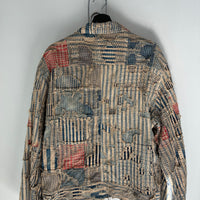 KAPITAL KOUNTRY LIBERTY STRIPE BORO ZIP-UP JACKET