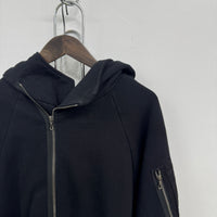 JULIUS ASYMETRICAL BOMBER HOODIE