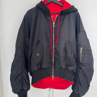 PROJECT GR REVERSIBLE HOODIE/BOMBER JACKET