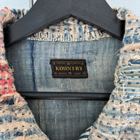 KAPITAL KOUNTRY LIBERTY STRIPE BORO ZIP-UP JACKET