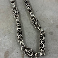A&G ROCK VINTAGE BIG CELTIC & DAGGER WALLET CHAIN