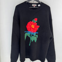 SUPREME X YOHJI FLOWER SWEATER
