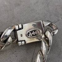 A&G ROCK VINTAGE 90S TRIPLE CROSS ID BRACELET