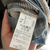 KAPITAL KOUNTRY LIBERTY STRIPE BORO ZIP-UP JACKET