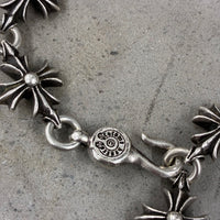 CHROME HEARTS VINTAGE CUT OUT CROSS BRACELET