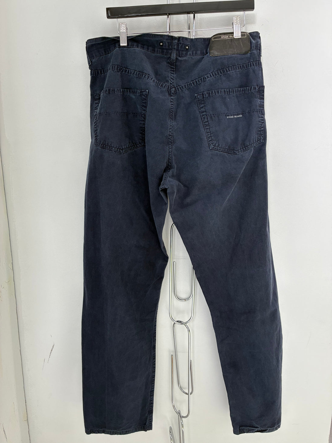 STONE ISLAND VINTAGE NAVY PANTS