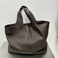 2006 BOTTEGA VENETA BROWN LEATHER TOTE