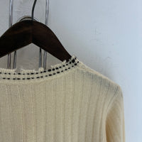 MARNI VIRGIN WOOL PATTERNED SWEATER