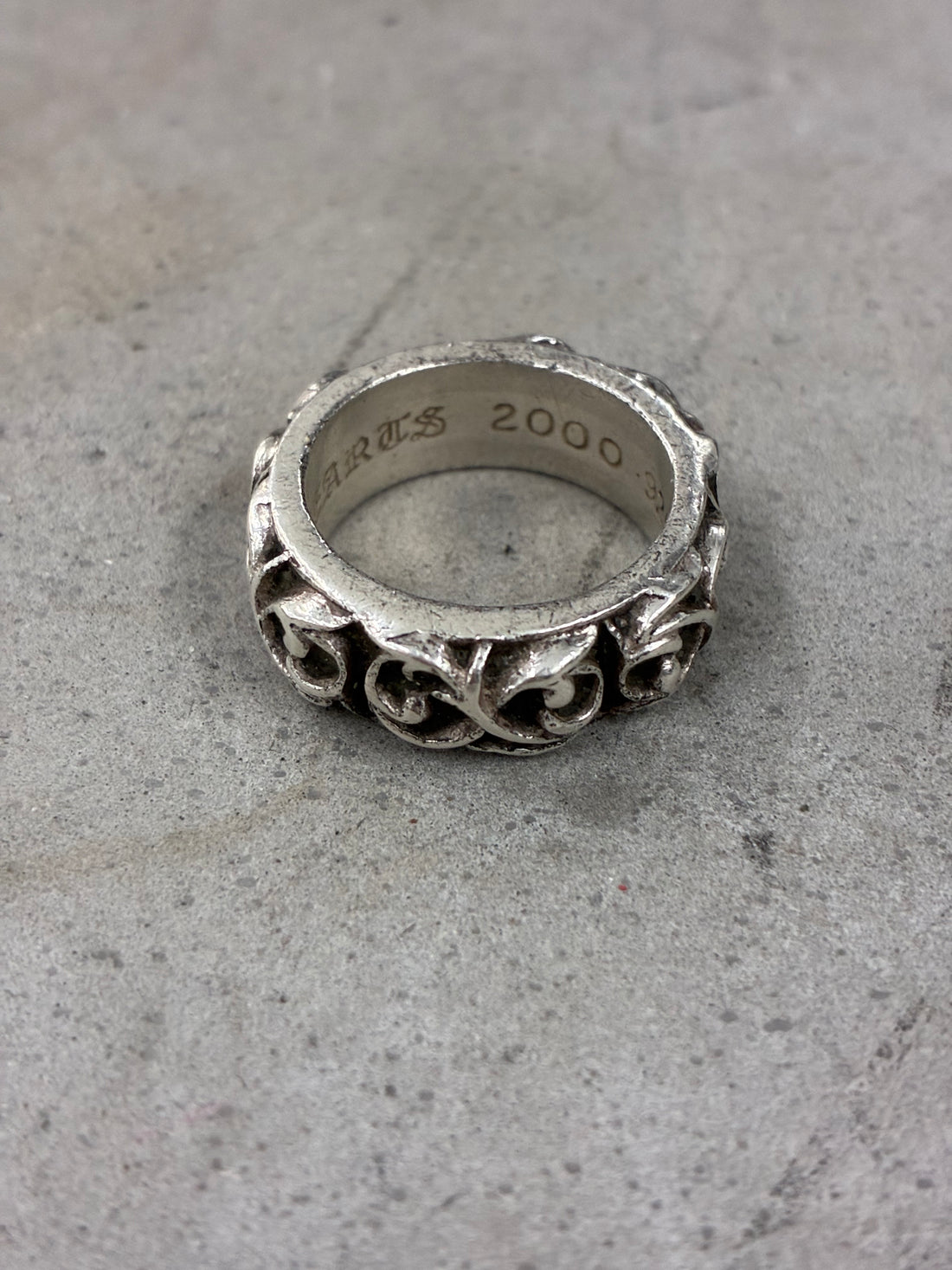 CHROME HEARTS ETERNITY BAND RING