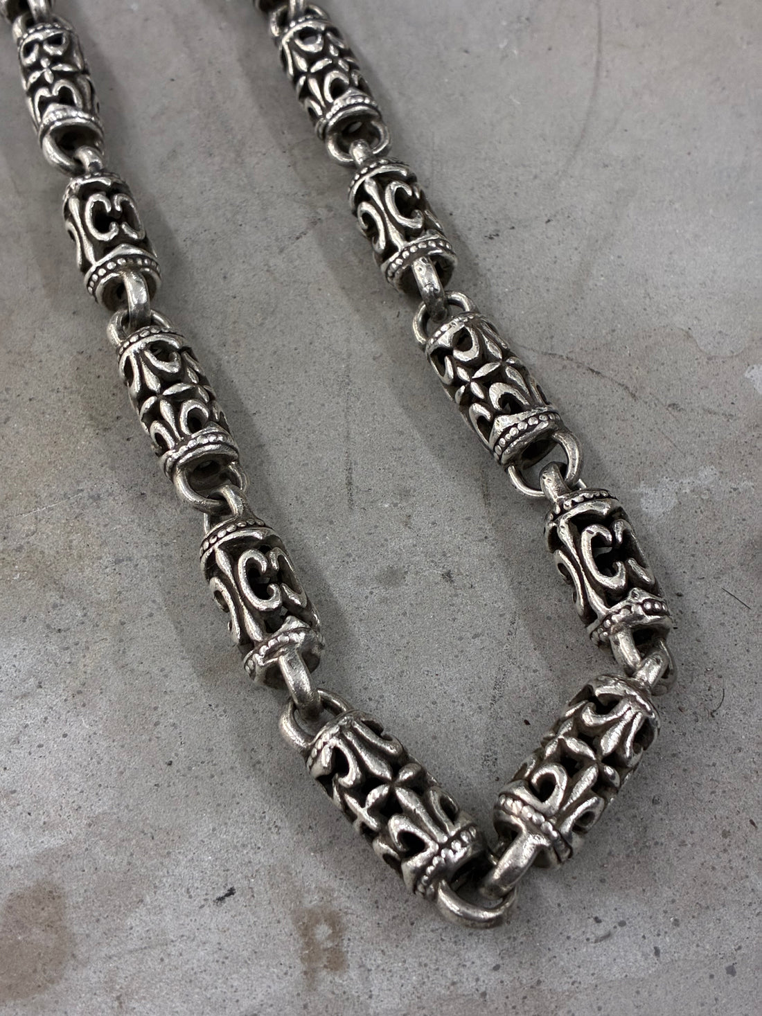 A&G ROCK 90S VINTAGE SMALL CELTIC ROLLER WALLET CHAIN 12 LINK