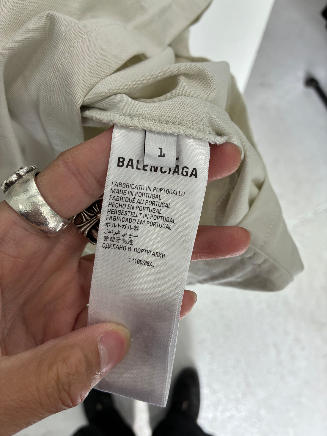 BALENCIAGA GAFFER SHIRT