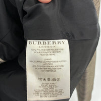 BURBERRY LONDON ROUNDNECK ZIP UP JACKET