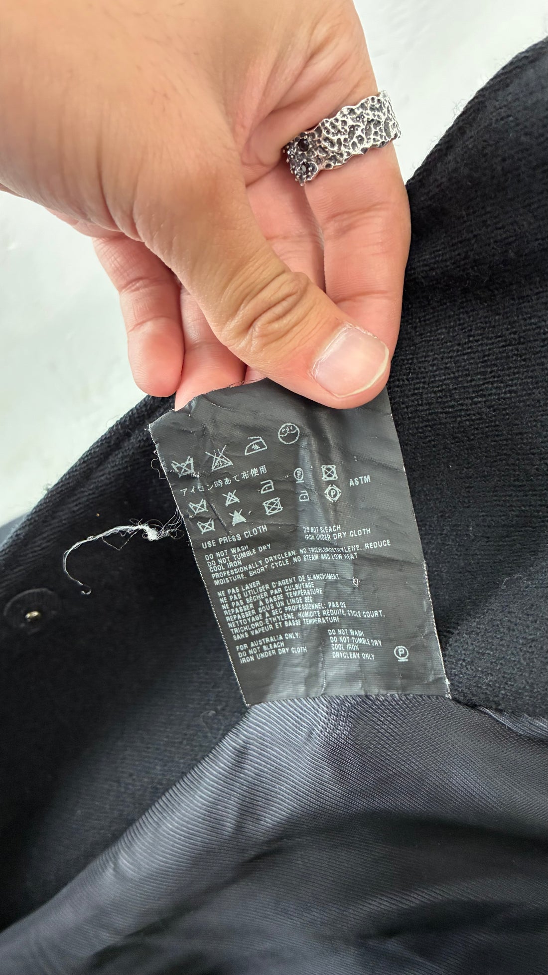 2006 PRADA WOOL TRIMMED COAT