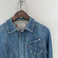 LEVIS ENGINEERED LIGHT WASH DENIM JACKET