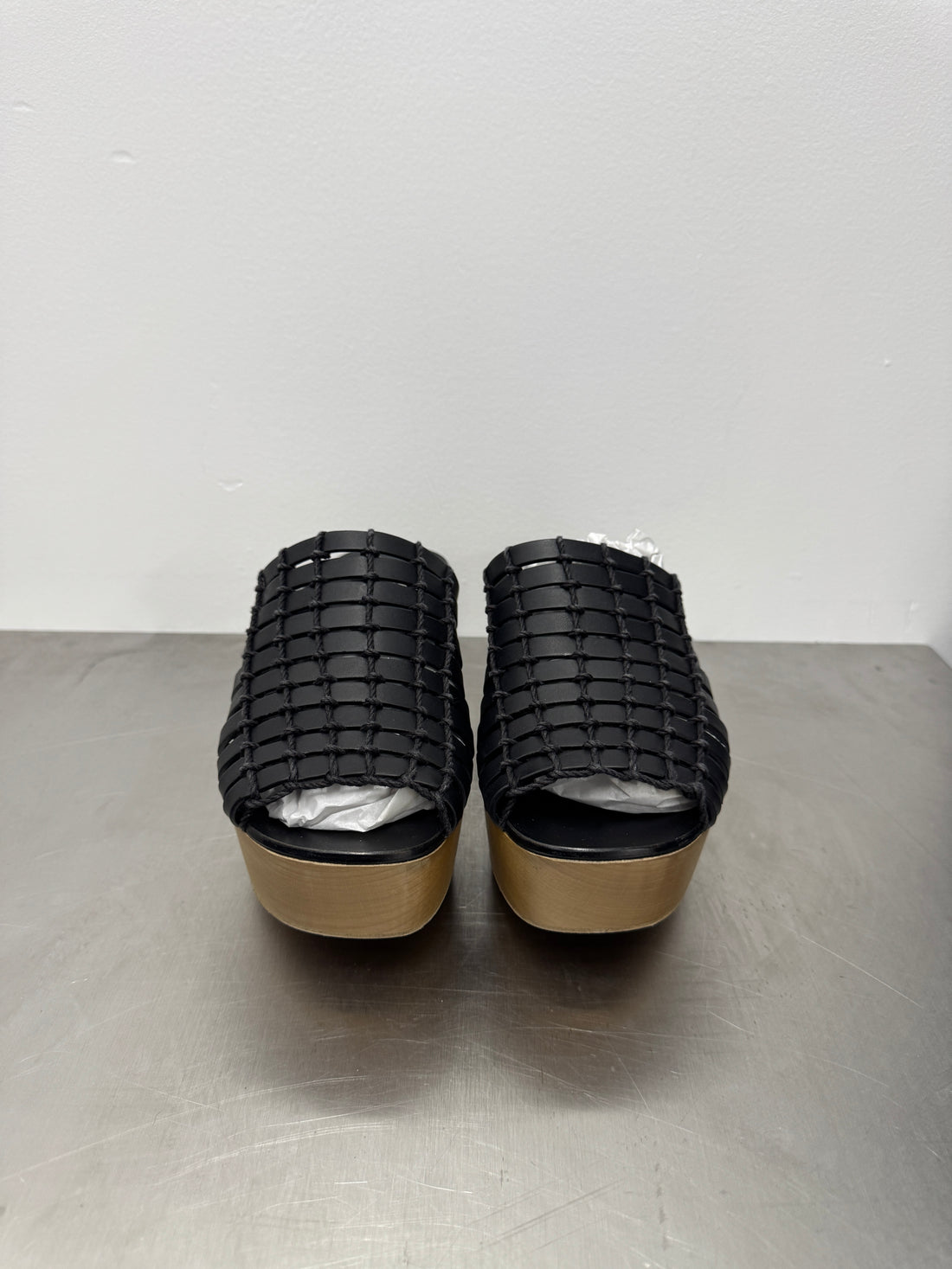 WOMENS RICK OWENS WEDGE SANDALS