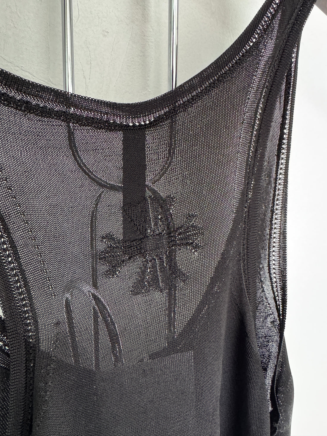 CHROME HEARTS VISCOSE TANK TOP