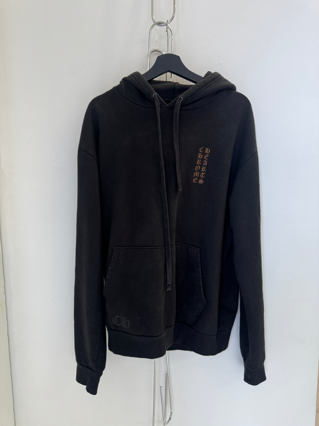 CHROME HEARTS VERTICAL LOGO HOODIE