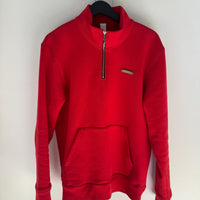 CHROME HEARTS TRIPLE PATCH RED QUARTER ZIP