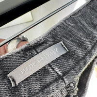 DIOR HOMME WASHED GREY JEANS