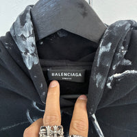BALENCIAGA PAINT SPLATTER HOODIE