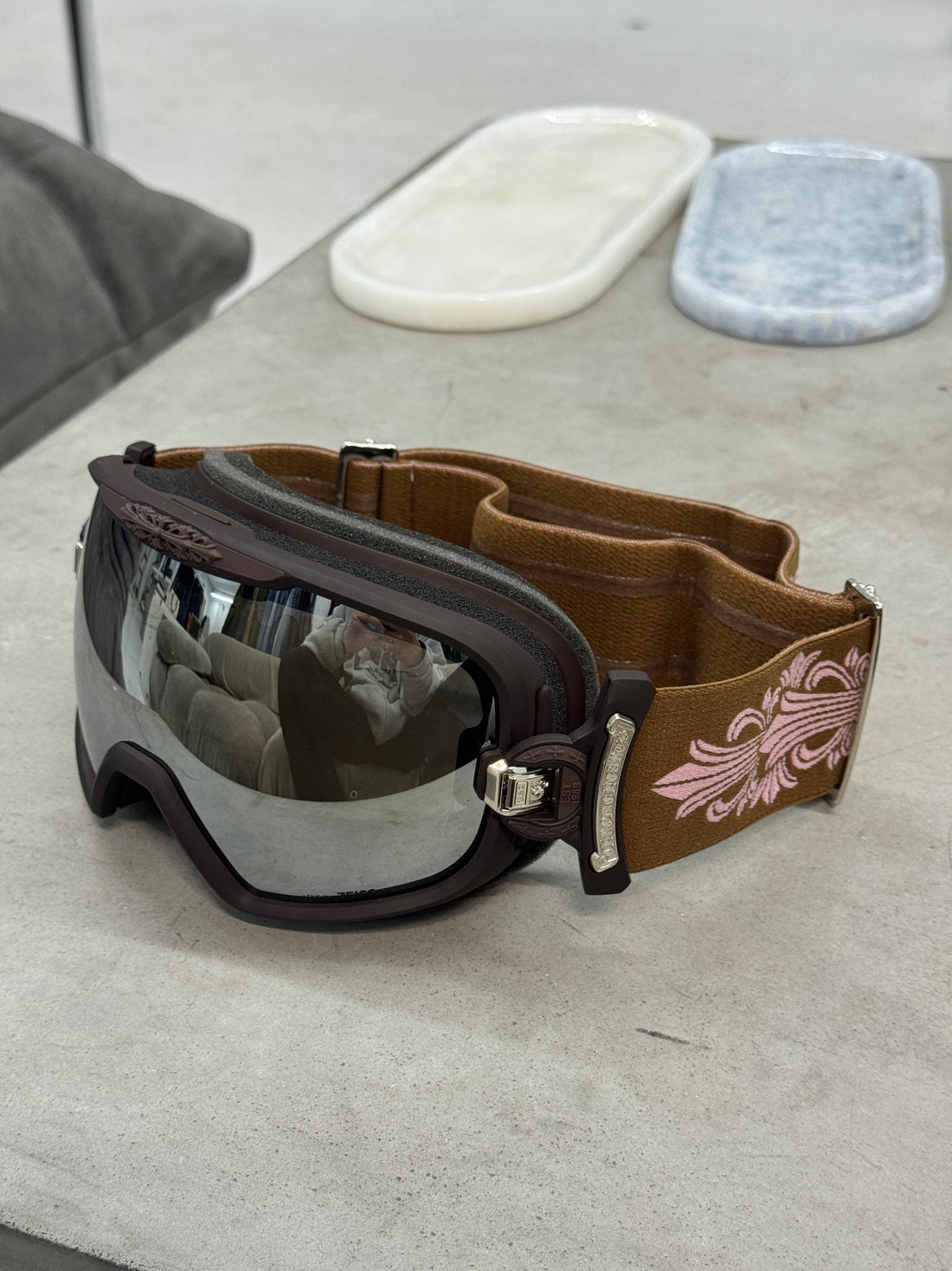 CHROME HEARTS SNOW GOGGLES