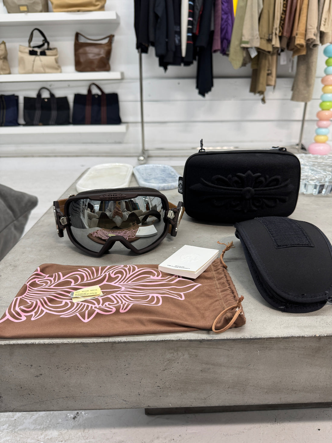 CHROME HEARTS SNOW GOGGLES