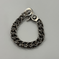 A&G ROCK FANCY LINK 8 INCH BRACELET
