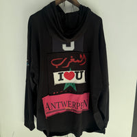 VETEMENTS ‘THE BULLDOG SPIRIT’ PATCHWORK HOODIE