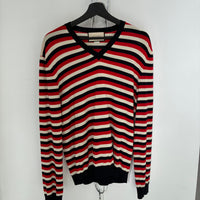 GUCCI STRIPED WOOL SWEATER