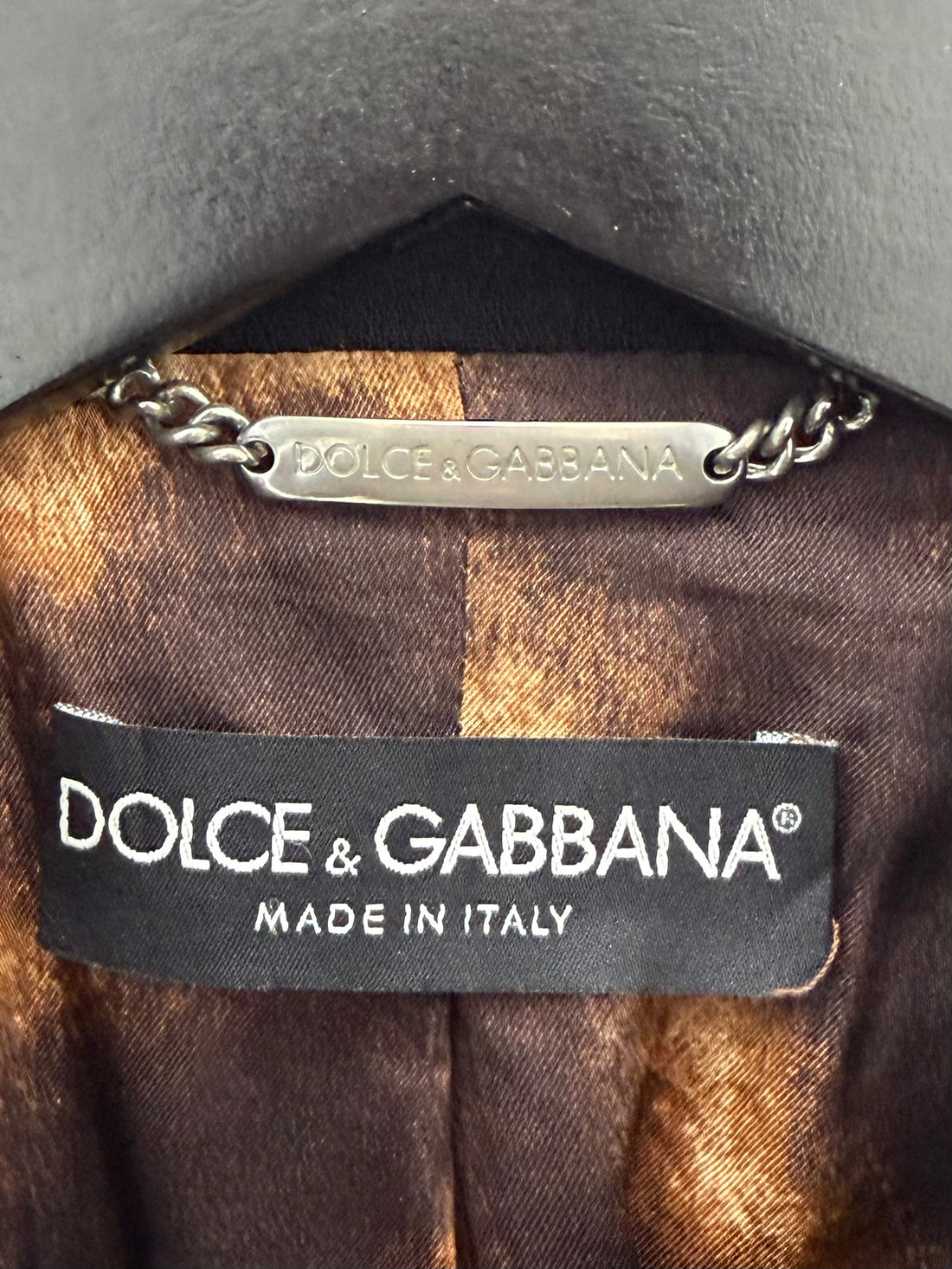 2000S DOLCE & GABBANA WOOL DOUBLE BREASTED JACKET