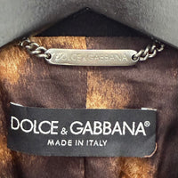 2000S DOLCE & GABBANA WOOL DOUBLE BREASTED JACKET