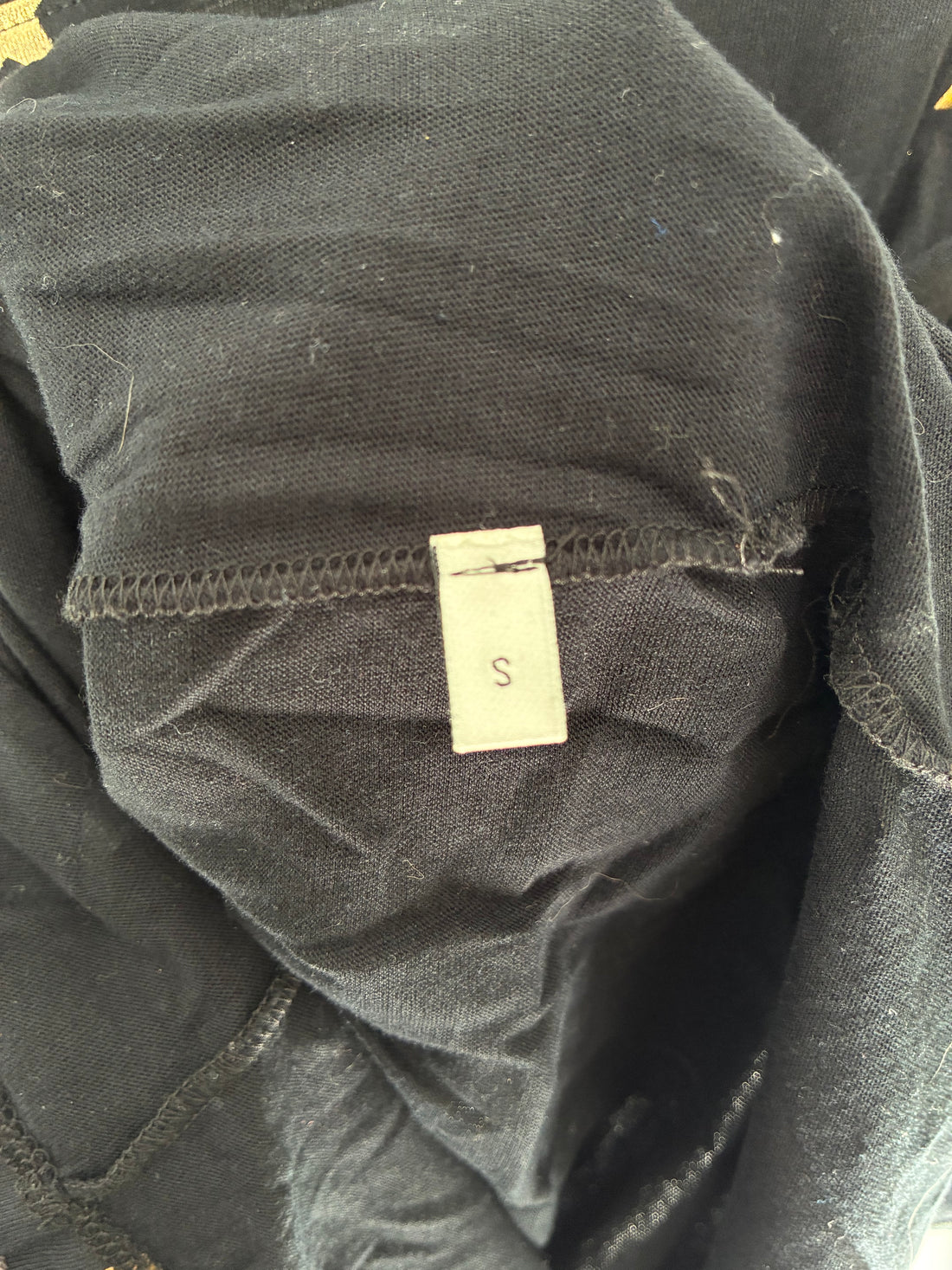 GUCCI BLACK COTTON MOON AND STARS GRAPHIC SHIRT