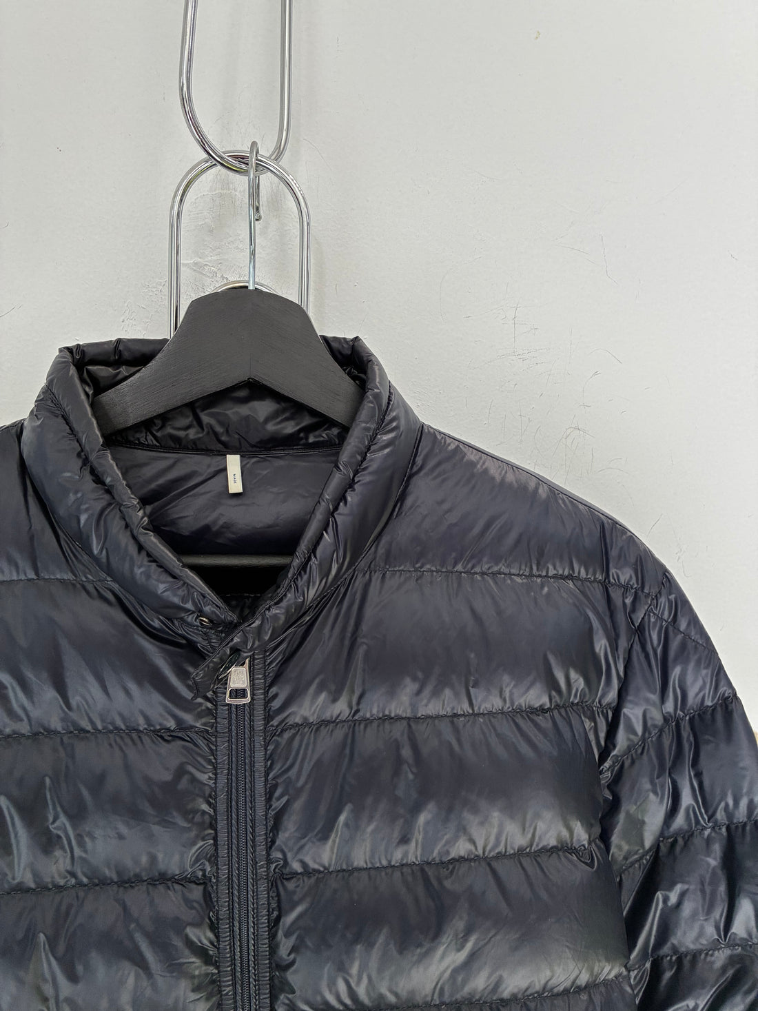 MONCLER NAVY PACKABLE PUFFER JACKET