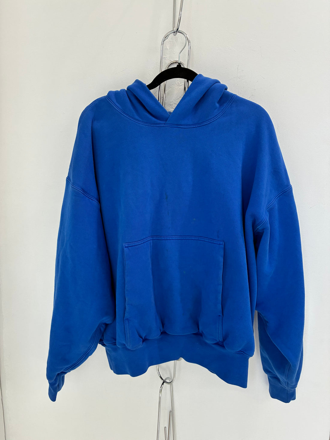 YEEZY GAP DOUBLE LAYER HOODIE BLUE