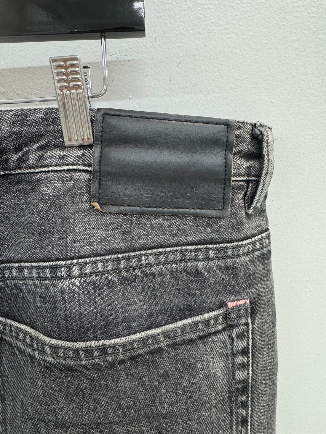 ACNE STUDIOS VINTAGE WASH WIDE JEANS