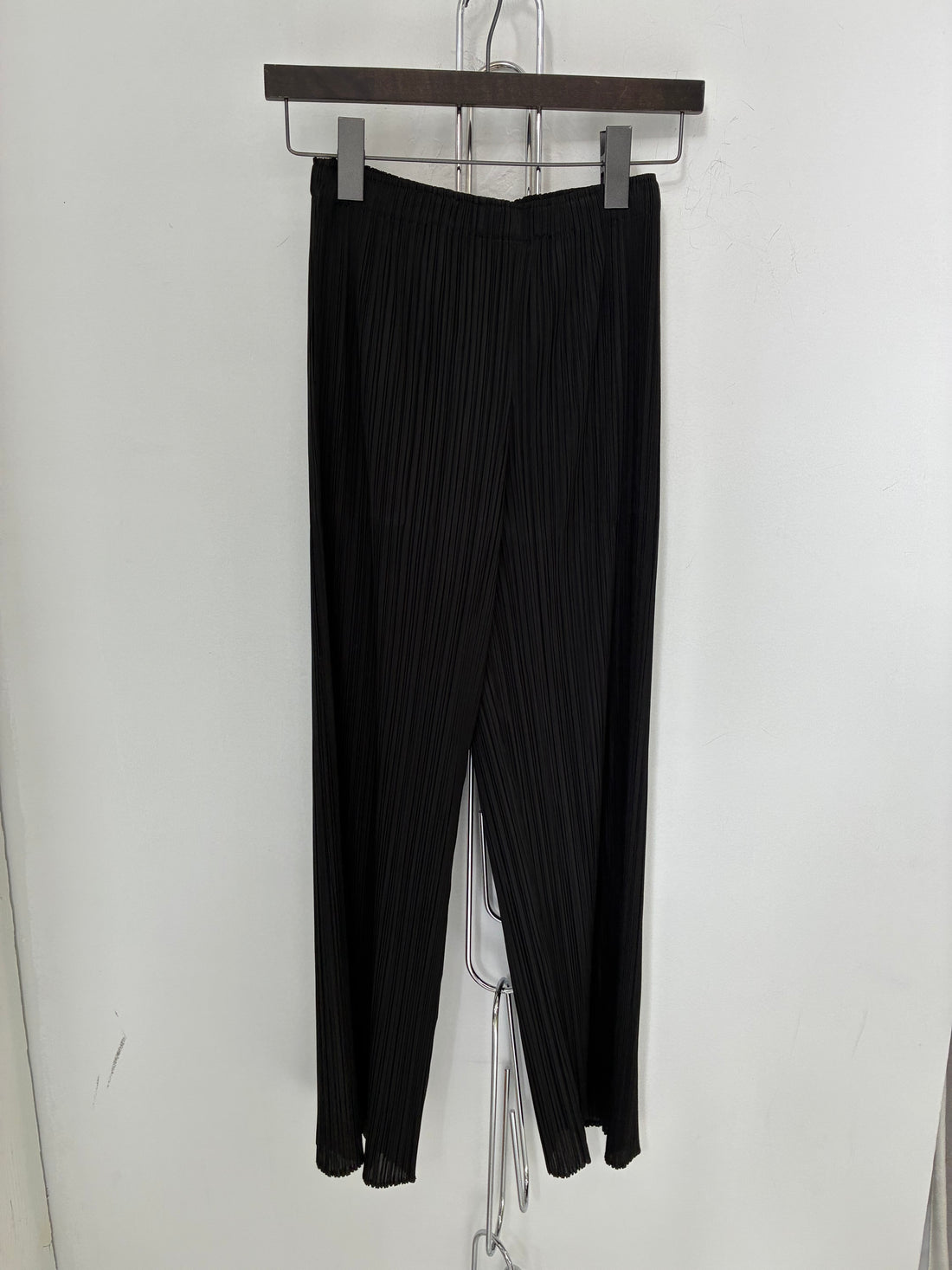 PLEATS PLEASE BLACK PANTS