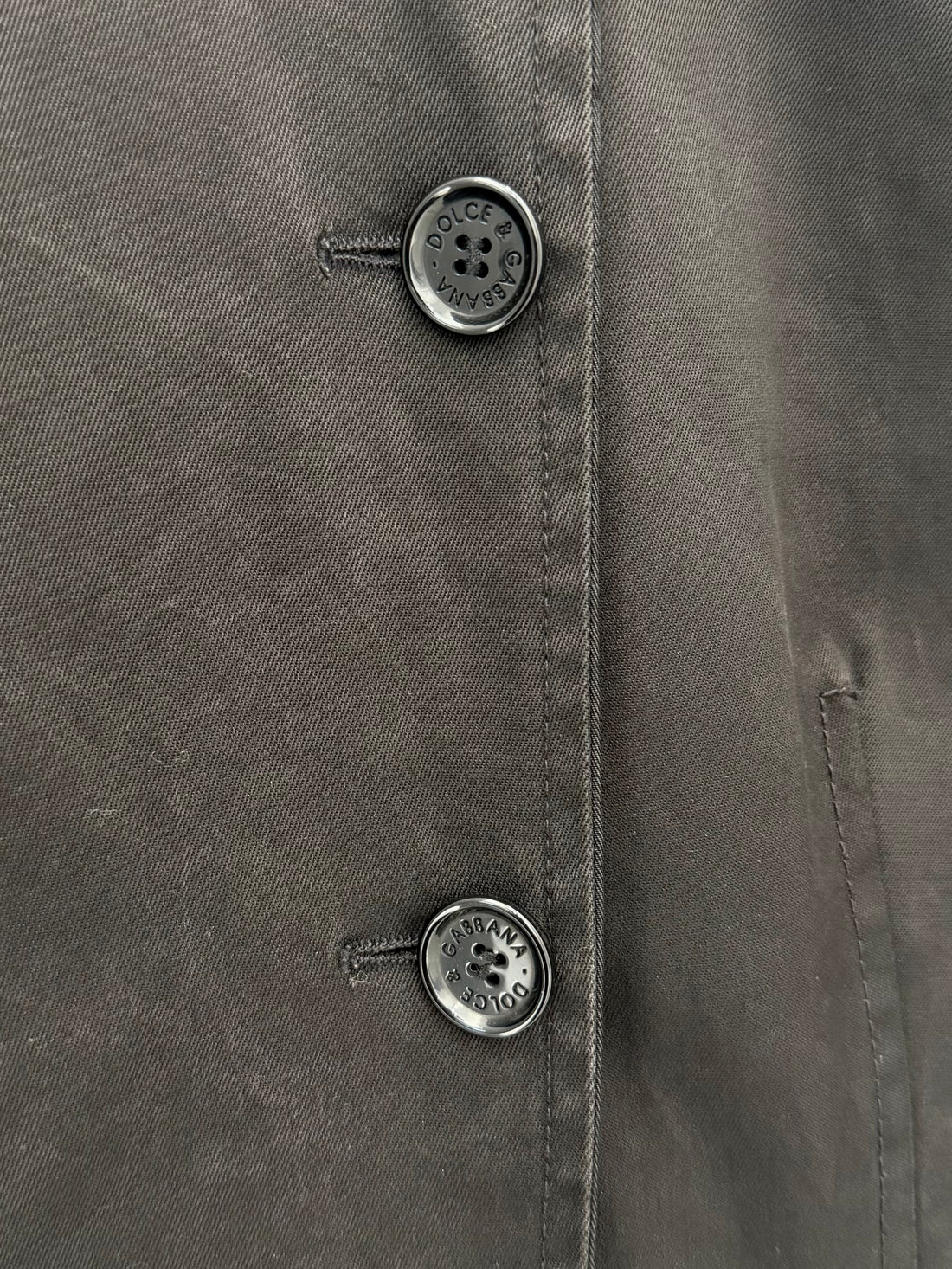 VINTAGE DOLCE&GABBANA BLACK REVERSIBLE JACKET
