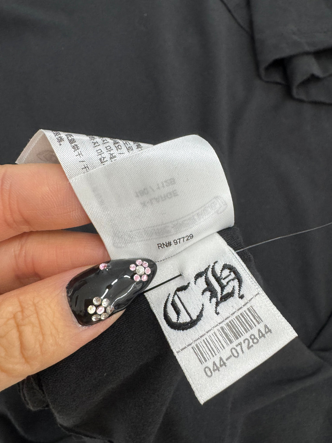 CHROME HEARTS FOTI X YUNGBLUD X AEROSMITH SHIRT