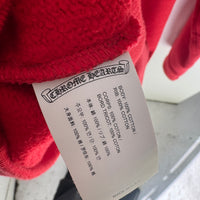 CHROME HEARTS TRIPLE PATCH RED QUARTER ZIP