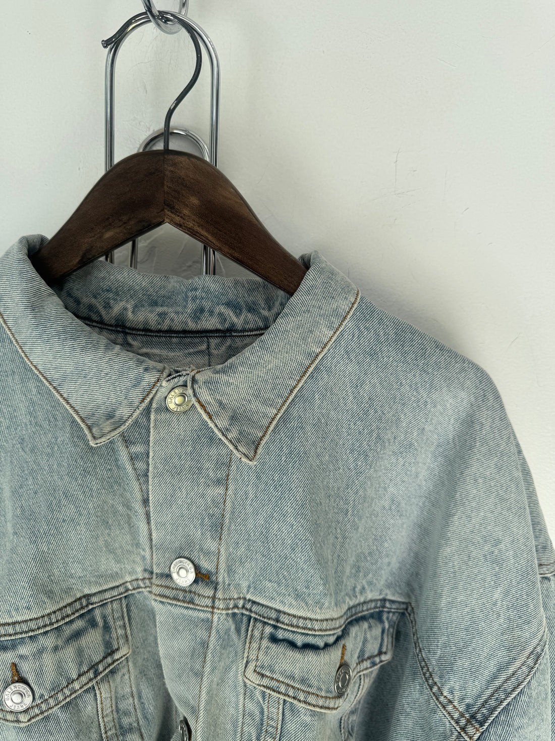BALENCIAGA FALL 22 LOST TAPES DECONSTRUCTED DENIM JACKET