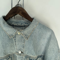 BALENCIAGA FALL 22 LOST TAPES DECONSTRUCTED DENIM JACKET