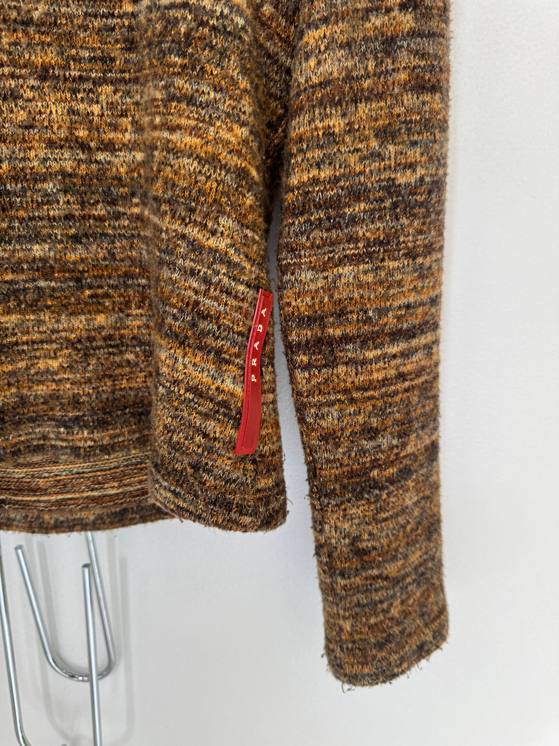 WOMENS PRADA WOOL TURTLENECK SWEATER