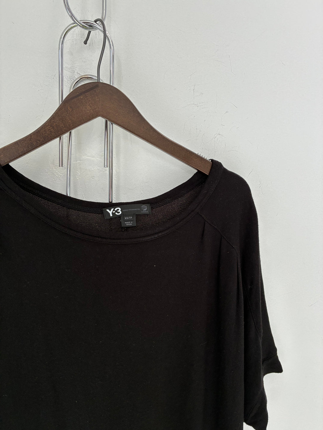 Y-3 SCOOP NECK MINI DRESS