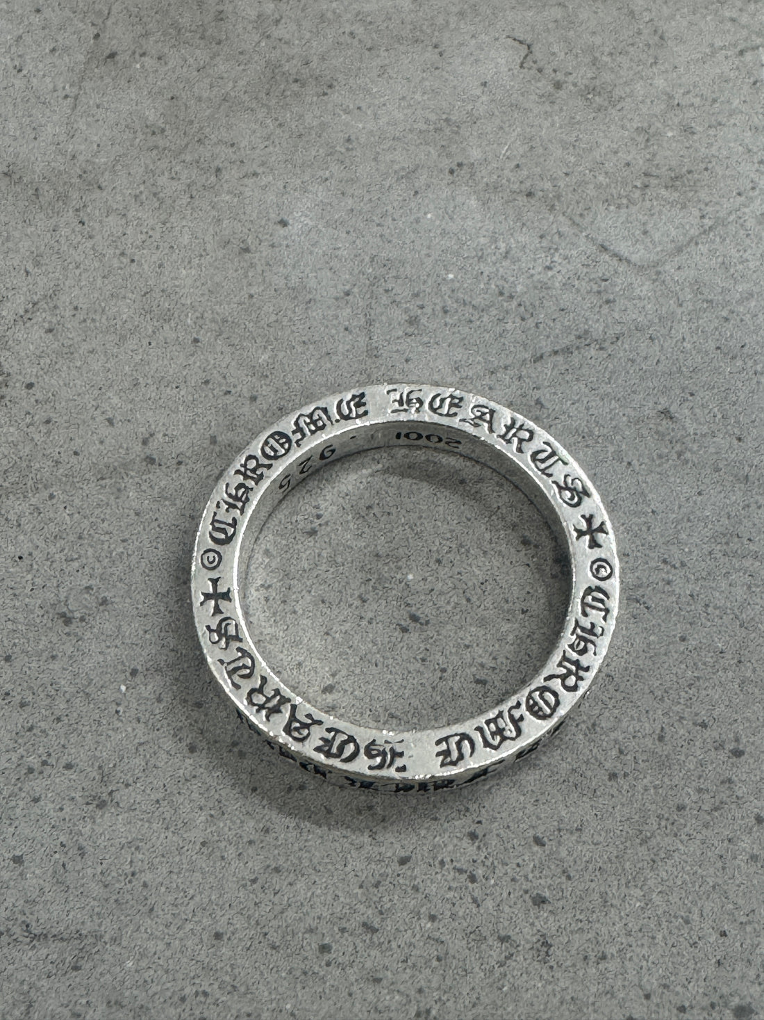 CHROME HEARTS LA "F*** YOU" SPACER RING